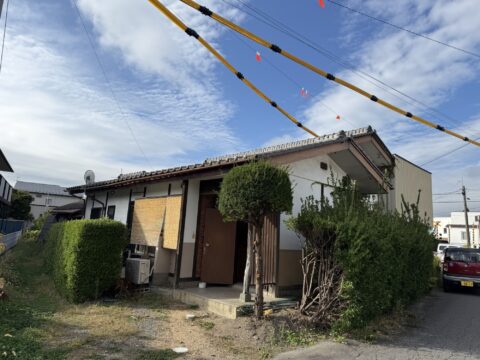 豊科　木造住宅解体